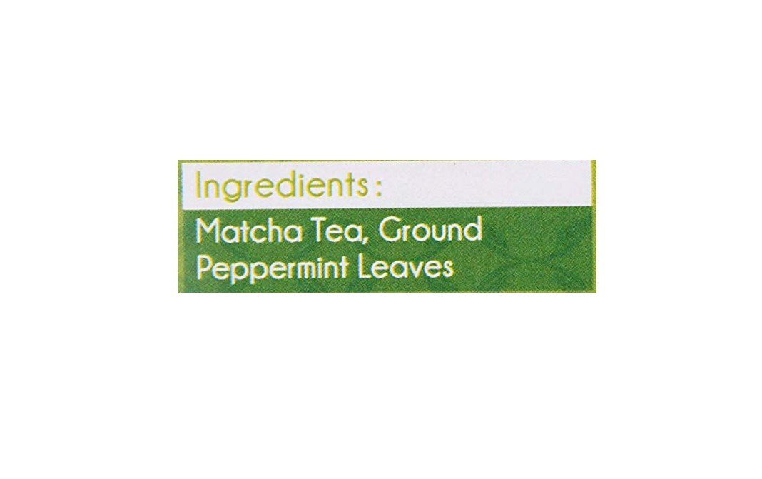 Gardner Street Peppermint Matcha Tea    Container  20 grams